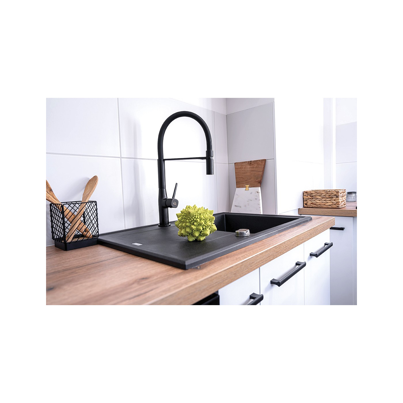 Bateria Zlewozmywakowa z Elastyczną Wylewką POLA Bateria Zlewozmywakowa z Elastyczną Wylewką POLA