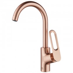 Bateria Zlewozmywakowa Kuchenna TIERRA Różowe Złoto