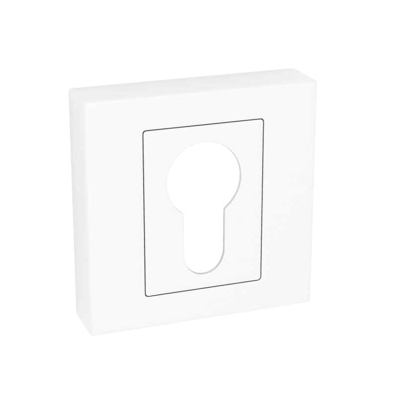 Szyld Krótki Kwadratowy Wkładka Biały QUBIK Szyld Krótki Kwadratowy Wkładka Biały QUBIK