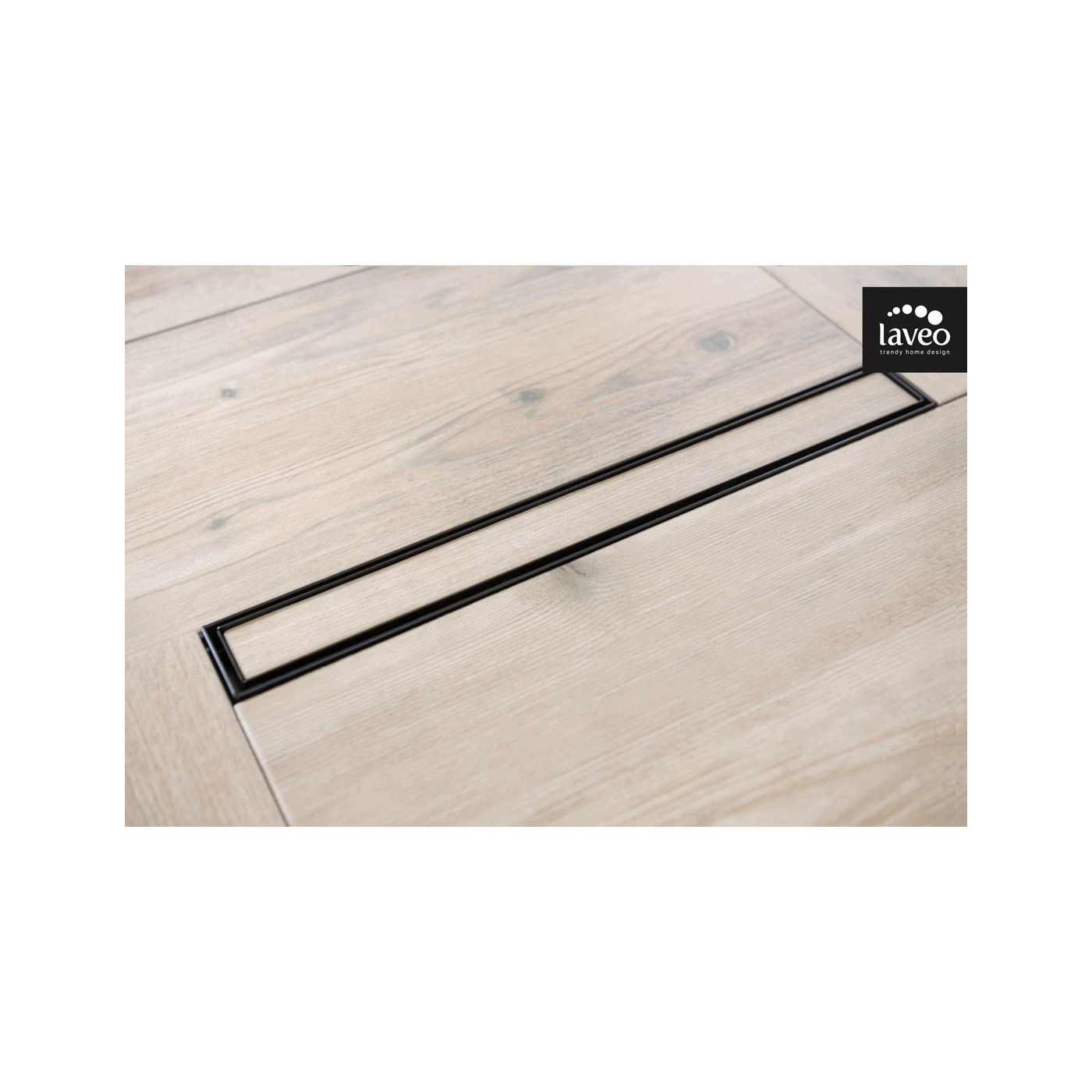 Odpływ Liniowy 50 cm Niski BASSO Czarne Szkło COB_750S Odpływ Liniowy 50 cm Niski BASSO Czarne Szkło COB_750S