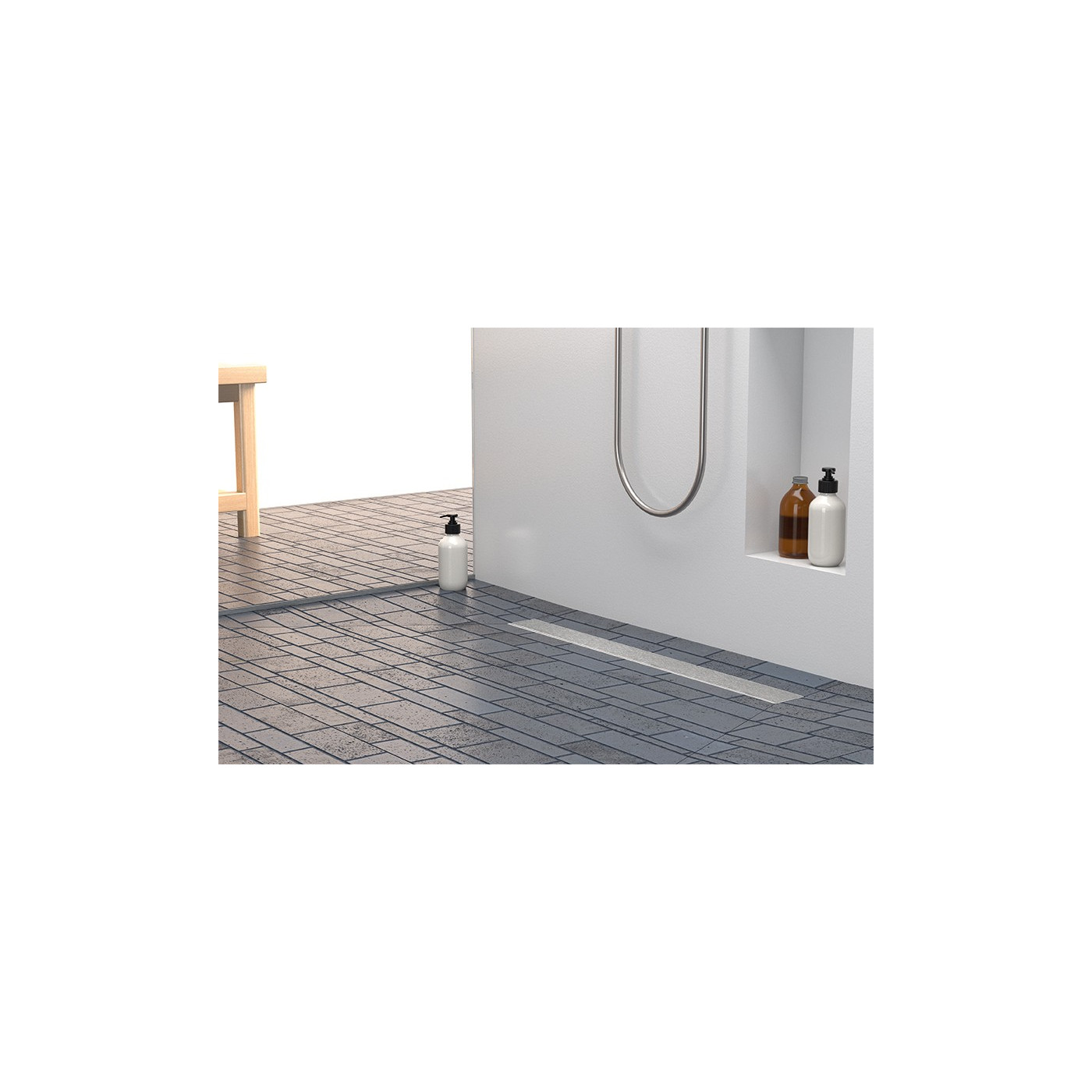 Odpływ Liniowy 60 cm Niski BASSO INOX