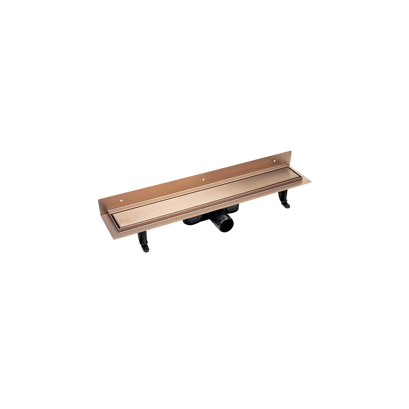 Odpływ Liniowy 70 cm Przyścienny Różowe Złoto