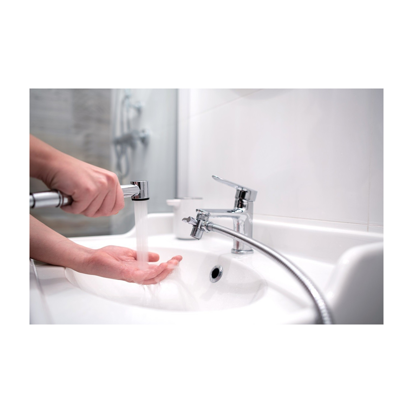 Zestaw Natryskowy Punktowy typu Bidetta Czarna