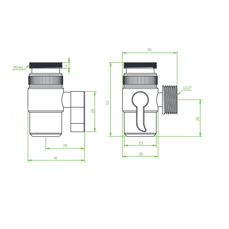 Zestaw Natryskowy Punktowy Bidetta z Przełącznikiem