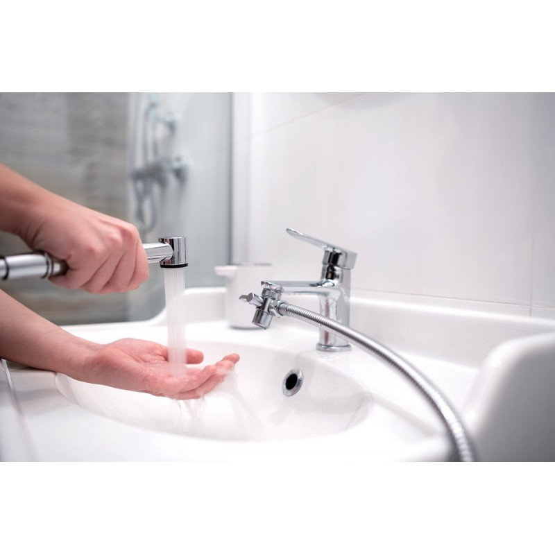 Zestaw Natryskowy Punktowy Bidetta z Przełącznikiem