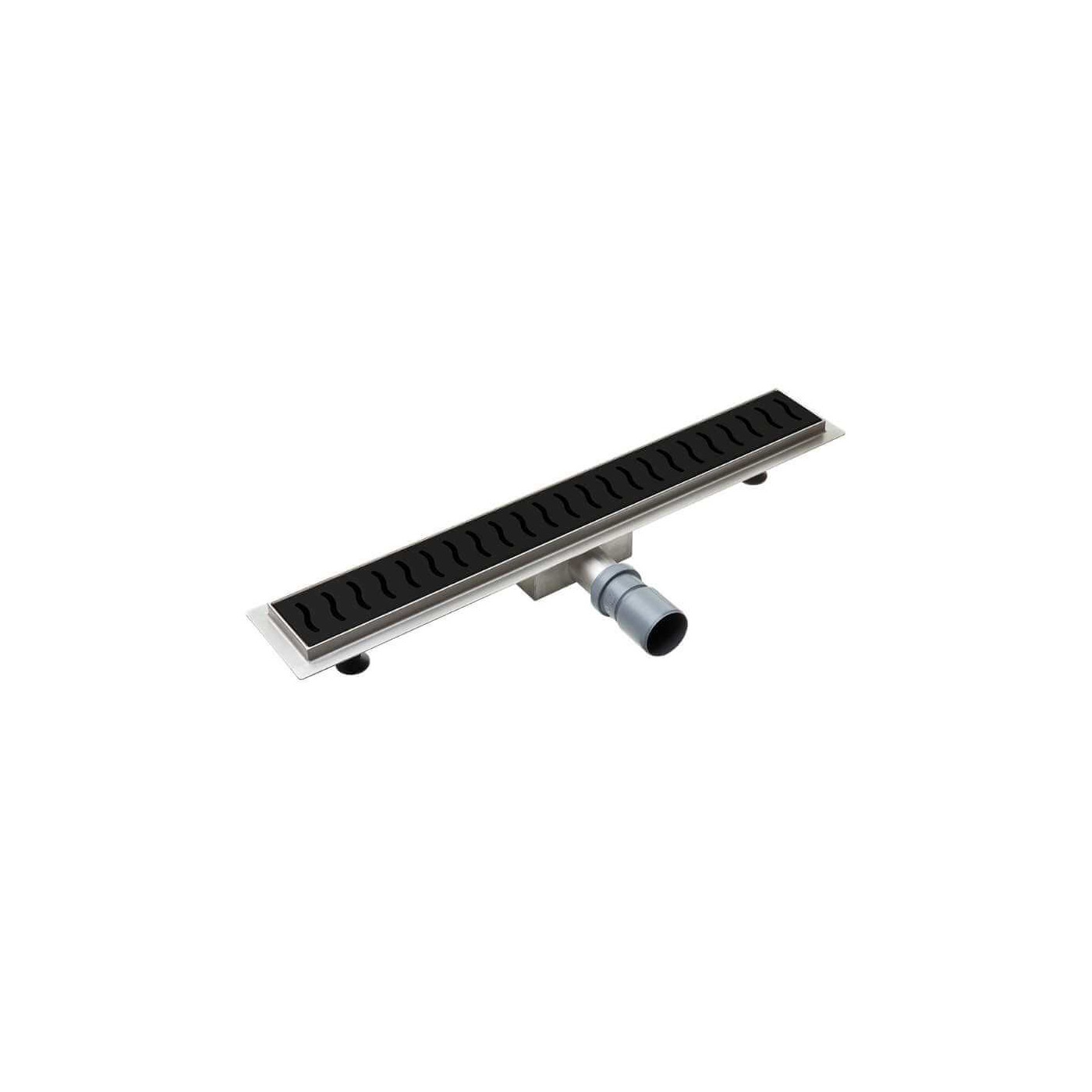 Czarny Odpływ Liniowy 80 cm RONDA