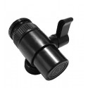 Perlator Czarny do Baterii Aerator Odejście 1/2 " Zawór