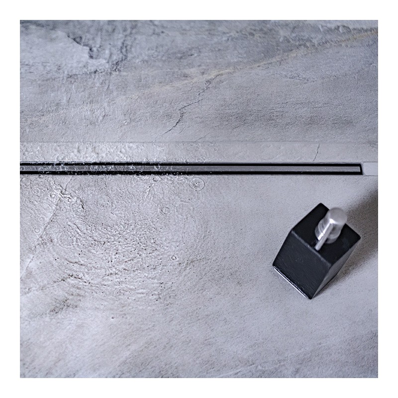 Odpływ Liniowy 50 cm Czarny Slim Odpływ Liniowy 50 cm Czarny Slim