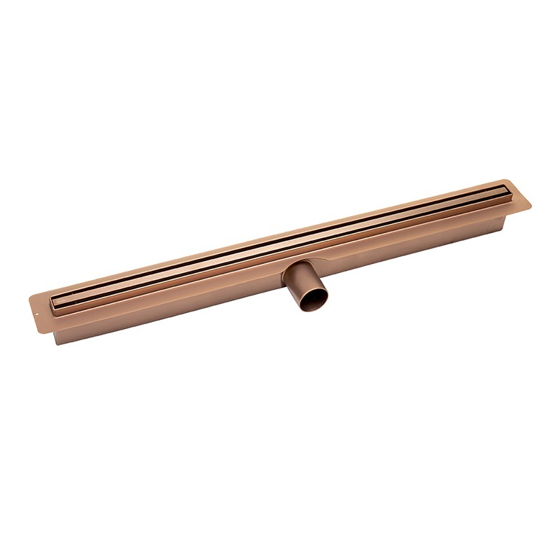 Odpływ Liniowy 70 cm Różowe Złoto Slim