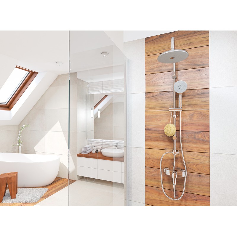 Kolumna Natryskowa z Baterią CERS Chrom Kolumna Natryskowa z Baterią CERS Chrom