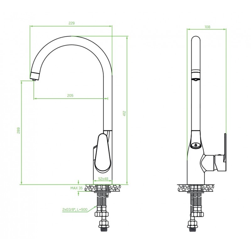 Bateria Kuchenna z Systemem Filtrującym DAFI Bateria Kuchenna z Systemem Filtrującym DAFI