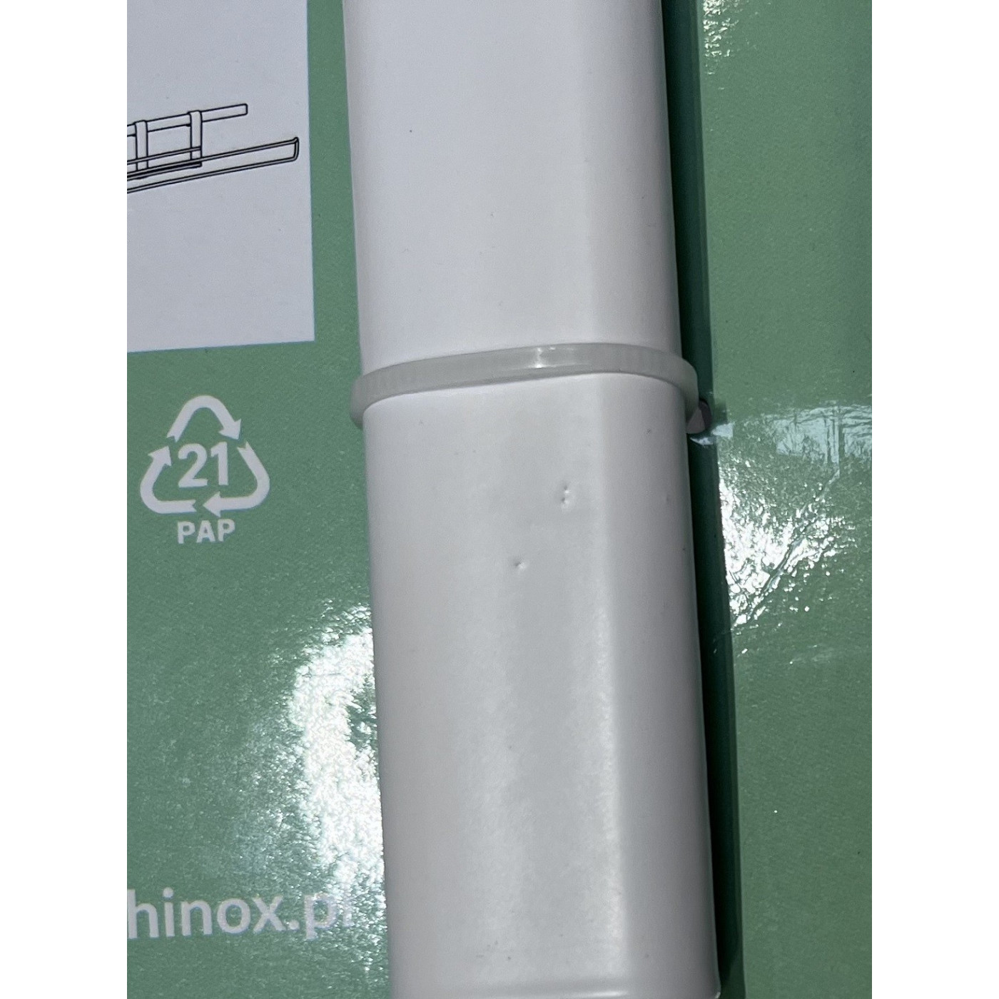 Reling Kuchenny Biały 60 cm II Gatunek Reling Kuchenny Biały 60 cm II Gatunek