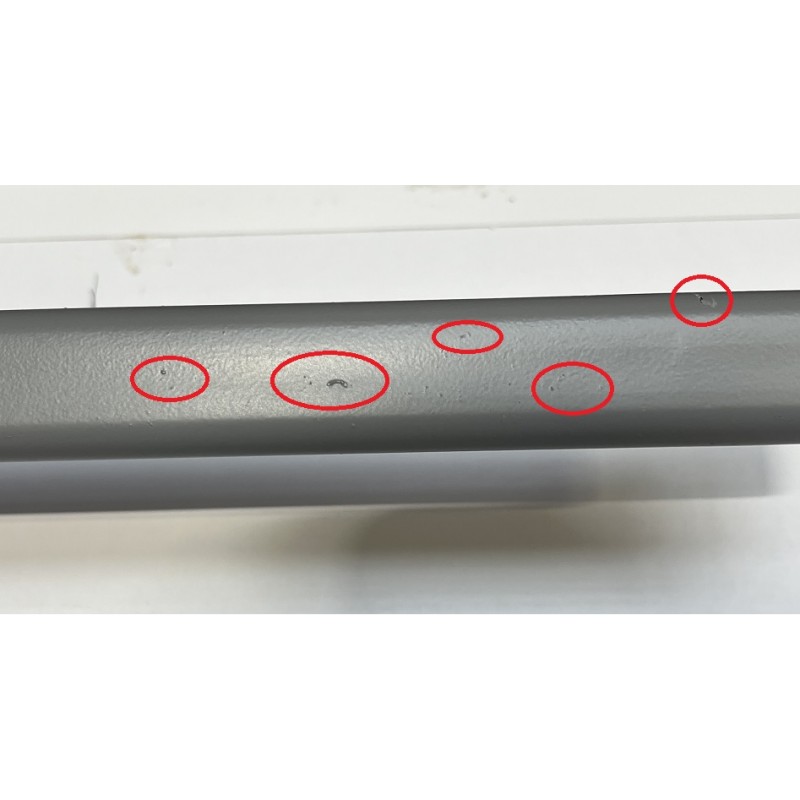 Reling Kuchenny Szary Półka Uchwyt Haczyki II Gatunek