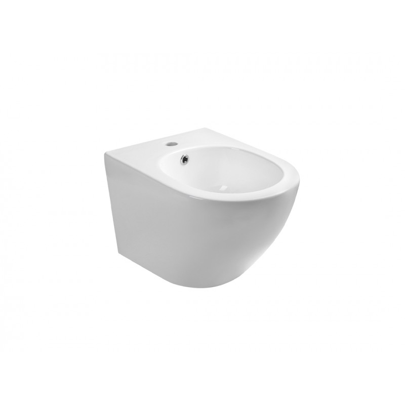 Bidet Wiszący z Otworem na Baterię Ukryte Mocowanie