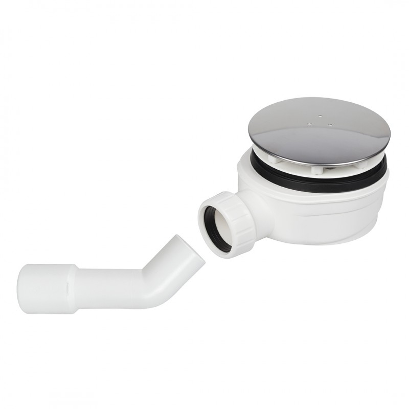 Syfon do Brodzika Suchy Syfon do Brodzika Chrom 90 mm