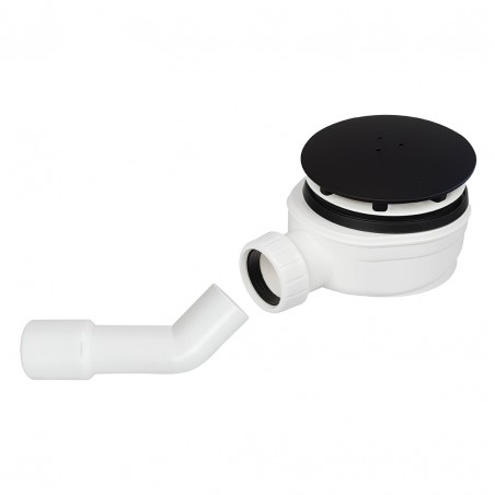 Syfon do Brodzika Suchy Syfon do Brodzika Czarny 90 mm