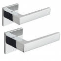 Klamka do Drzwi Wewnętrznych Chrom KVADRATO