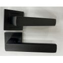Klamka Czarna Matowa do Drzwi Wewnętrznych CUBE Klamka Czarna Matowa do Drzwi Wewnętrznych CUBE