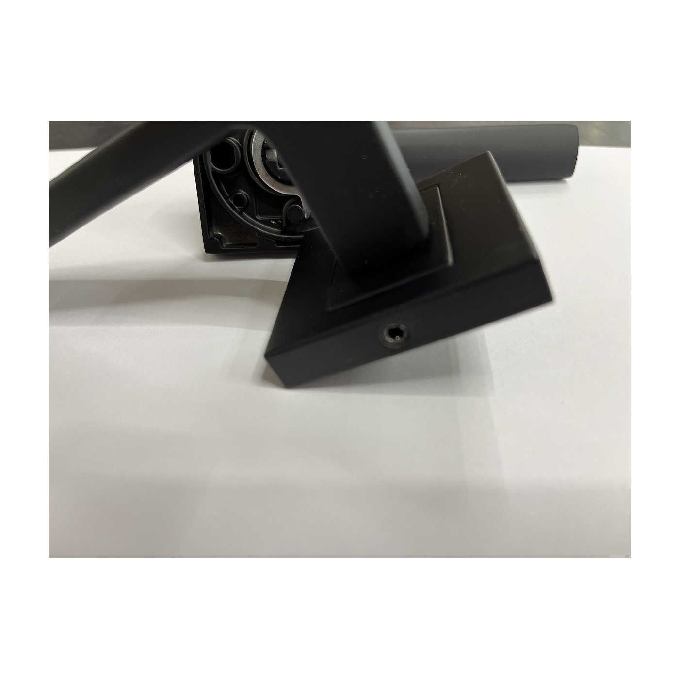 Klamka Czarna Matowa do Drzwi Wewnętrznych CUBE Klamka Czarna Matowa do Drzwi Wewnętrznych CUBE