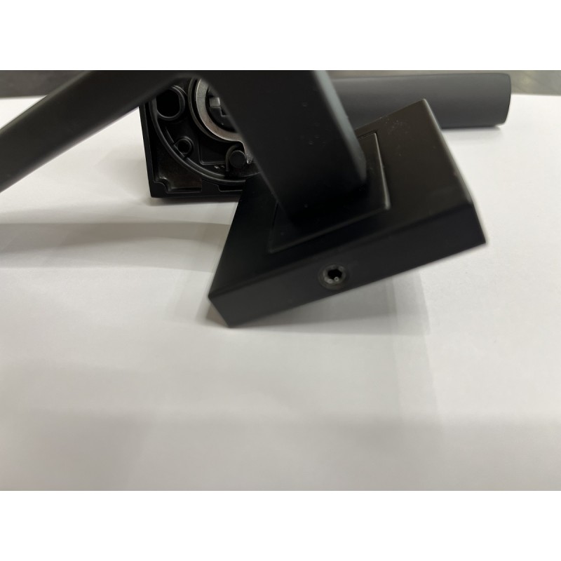 Klamka Czarna Matowa do Drzwi Wewnętrznych CUBE Klamka Czarna Matowa do Drzwi Wewnętrznych CUBE