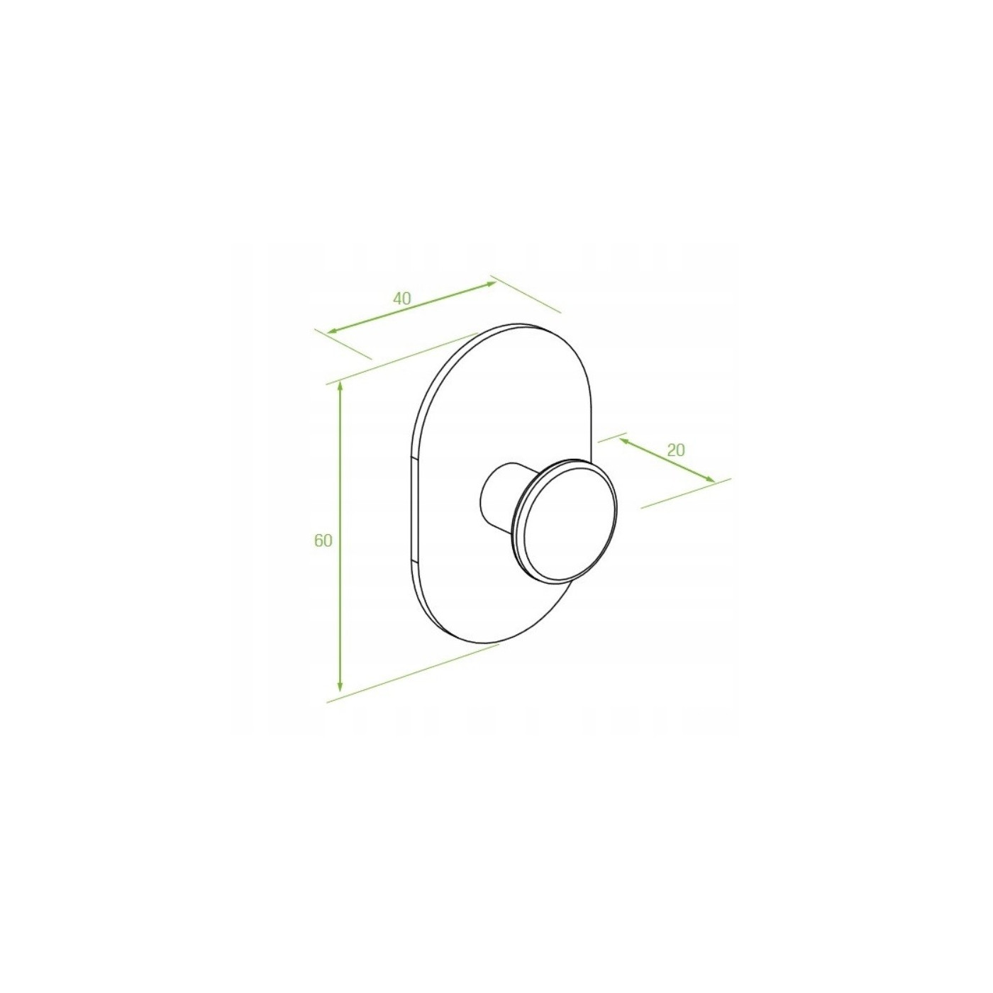 Wieszak do Łazienki Wieszak na ręczniki Bezinwazyjny Różowe Złoto MIRI