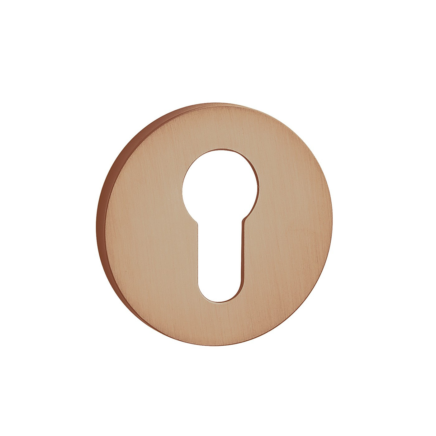 Rozeta Okrągła Wkładka Szyld do Klamki Wewnętrznej Różowe Złoto