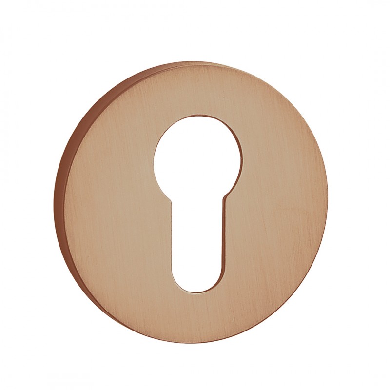 Rozeta Okrągła Wkładka Szyld do Klamki Wewnętrznej Różowe Złoto