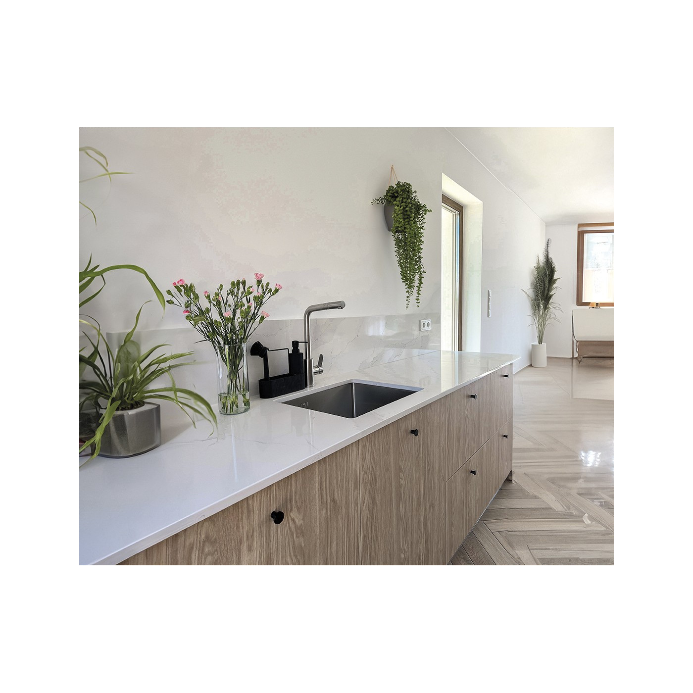 Zlew Zlewozmywak Jednokomorowy Stalowy z Syfonem Inox Marmara