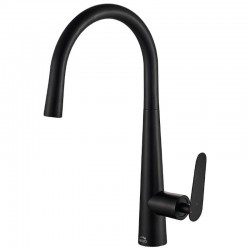 Bateria Zlewozmywakowa Bateria Kuchenna Stojąca NALDA Czarna