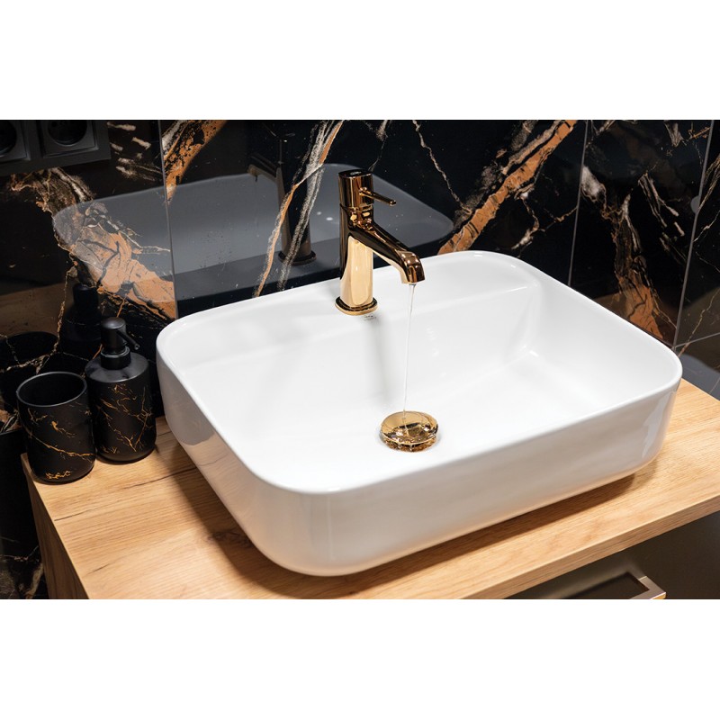 Umywalka Nablatowa Ceramiczna z miejscem na baterię MOGAMI