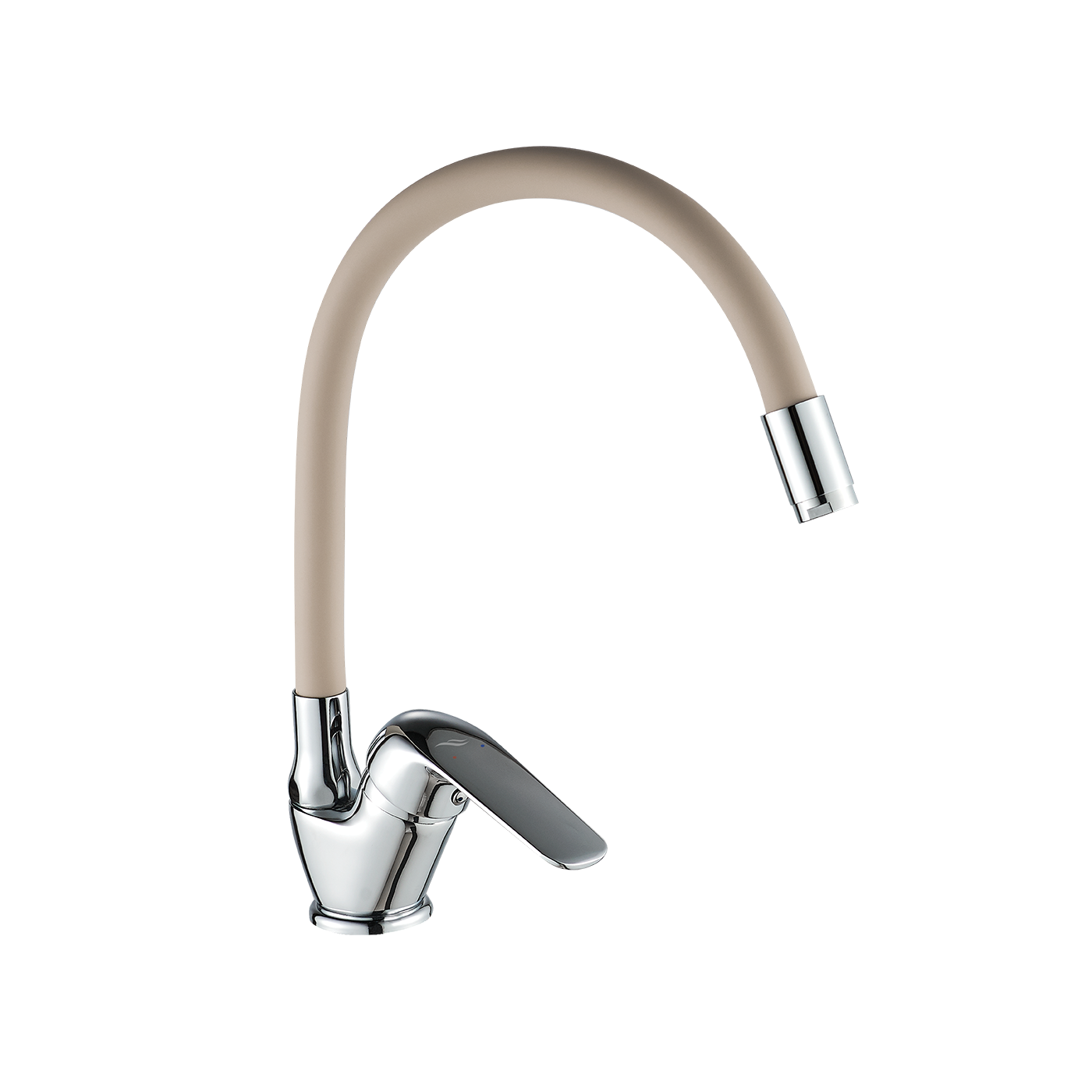 Bateria Zlewozmywakowa Stojąca z Elastyczną Wylewką F Bateria Kuchenna Beżowa Bateria Zlewozmywakowa Stojąca z Elastyczną Wylewką F Bateria Kuchenna Beżowa