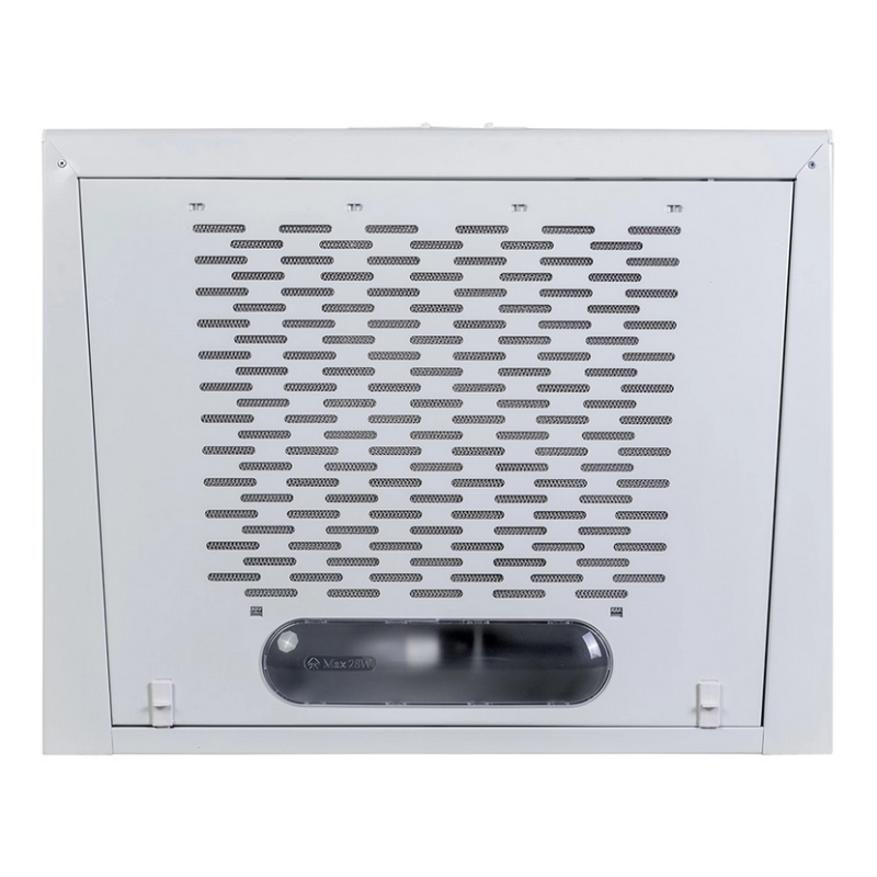 Okap Podszafkowy ZRD 60, Biały z Filtrem Węglowym, Okap do Kuchni