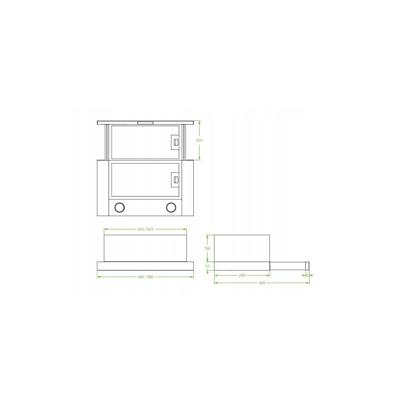 Okap Kuchenny Szufladkowy Teleskopowy LOMO Okap Kuchenny Szufladkowy Teleskopowy LOMO