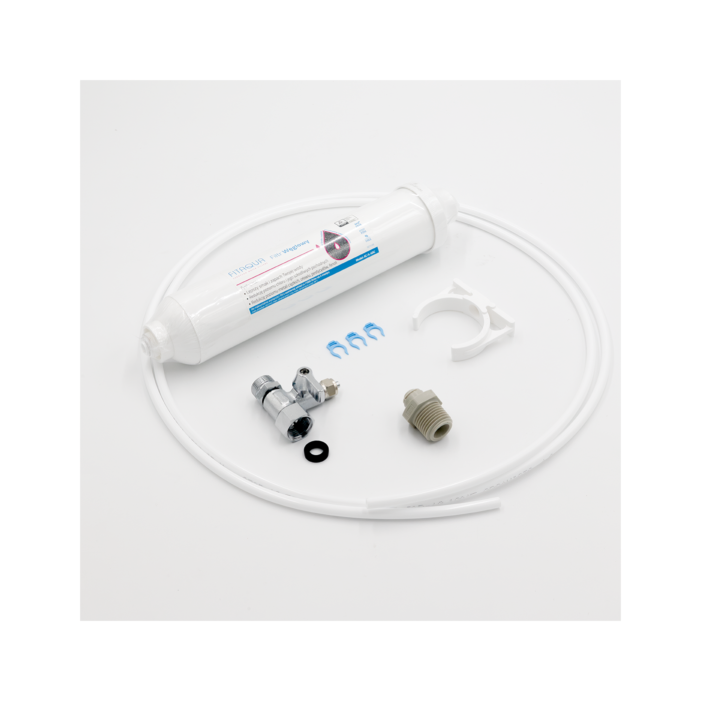 Bateria Zlewozmywakowa z Systemem Filtrującym Amii Czarna Bateria Zlewozmywakowa z Systemem Filtrującym Amii Czarna