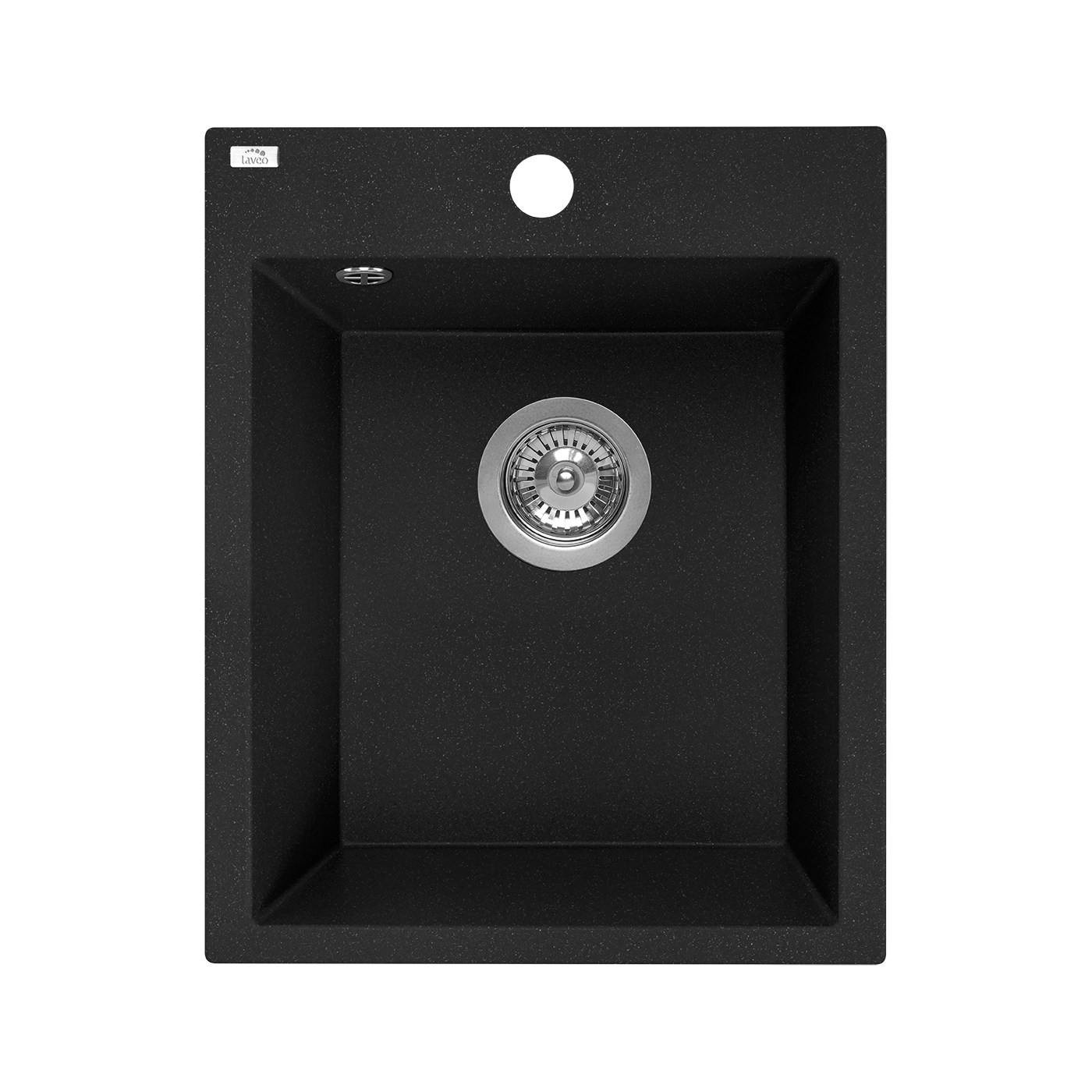 Zlewozmywak Granitowy Jednokomorowy Czarny z Baterią i Syfonem Zestaw Zlewozmywak Granitowy Jednokomorowy Czarny z Baterią i Syfonem Zestaw