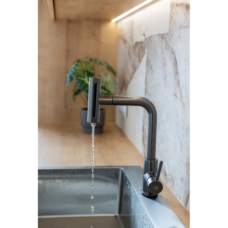 Bateria Zlewozmywakowa Stojąca z Wyciąganą Wielofunkcyjną Wylewką Rotaro Bateria Zlewozmywakowa Stojąca z Wyciąganą Wielofunkcyjną Wylewką Rotaro