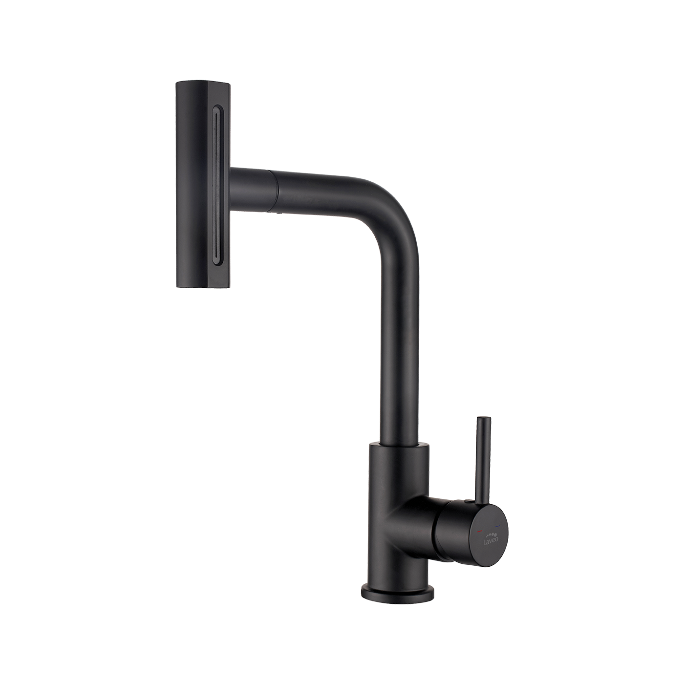 Bateria Zlewozmywakowa Stojąca z Wyciąganą Wielofunkcyjną Wylewką Rotaro Czarna Bateria Zlewozmywakowa Stojąca z Wyciąganą Wielofunkcyjną Wylewką Rotaro Czarna