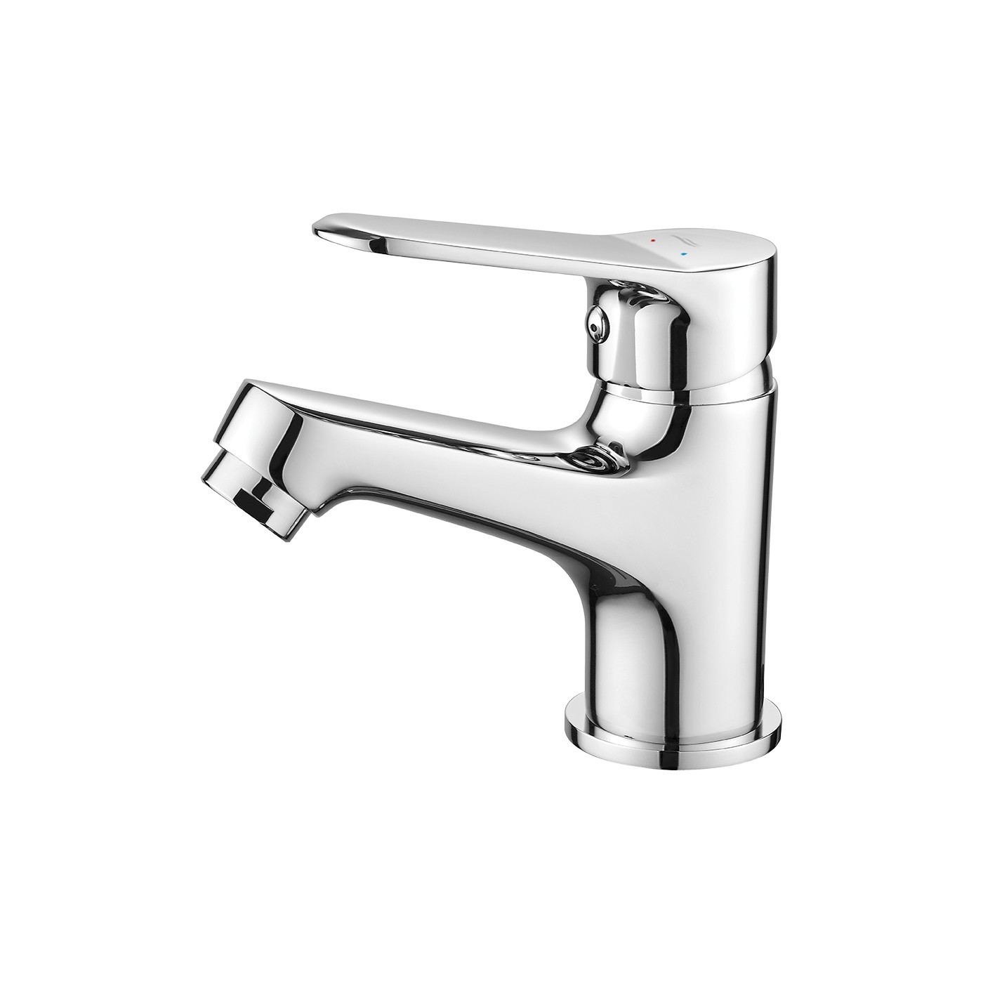 Bateria Umywalkowa Stojąca z korkiem Chrom ATEZ Kuchinox