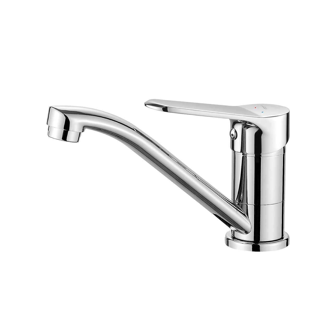 Bateria Umywalkowa Stojąca z ruchomą wylewką Chrom ATEZ Kuchinox Bateria Umywalkowa Stojąca z ruchomą wylewką Chrom ATEZ Kuchinox