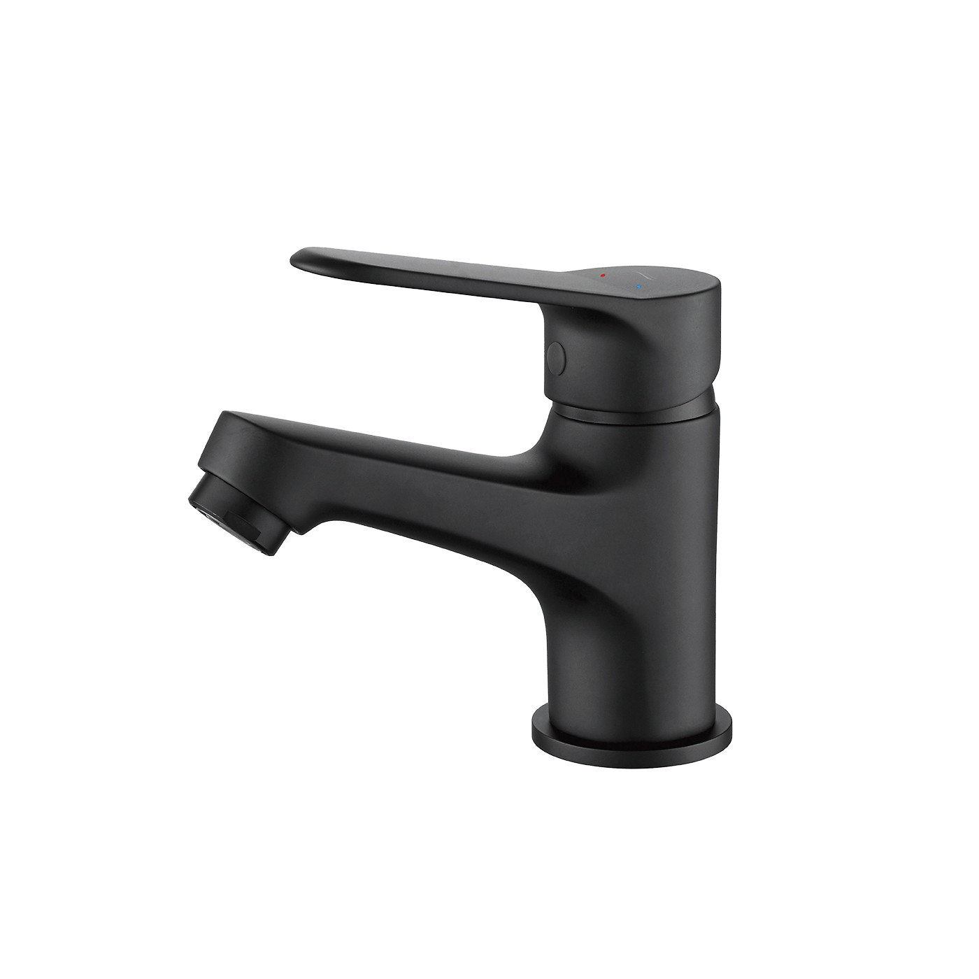 Bateria Umywalkowa Stojąca z korkiem Czarna ATEZ Kuchinox