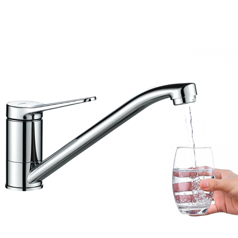 Bateria Zlewozmywakowa Stojąca Chrom VILLA Kuchinox Kuchenna Bateria Bateria Zlewozmywakowa Stojąca Chrom VILLA Kuchinox Kuchenna Bateria