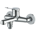 Bateria Wannowa Ścienna bez zest. natrysk. Chrom VILLA  Kuchinox