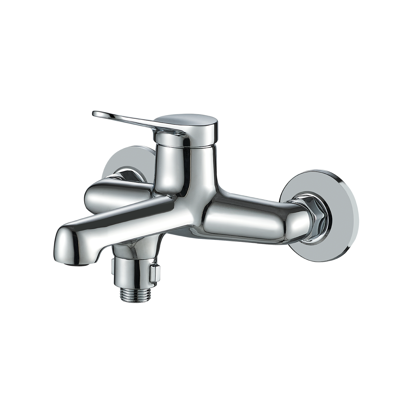 Bateria Wannowa Ścienna bez zest. natrysk. Chrom VILLA  Kuchinox