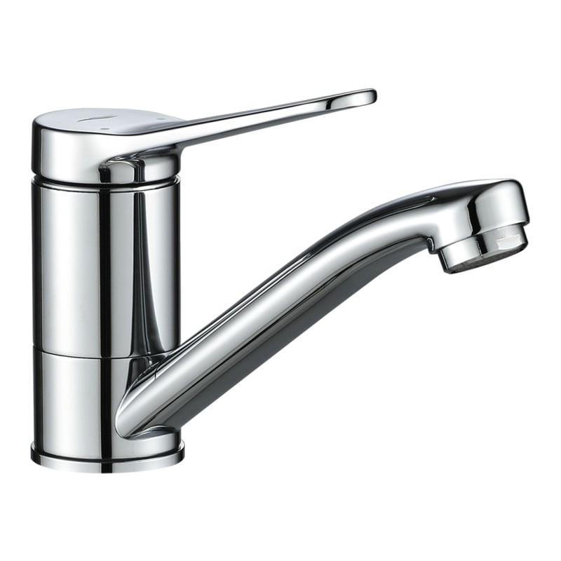 Bateria Umywalkowa Stojąca z Ruchomą Wylewką Chrom VILLA Kuchinox