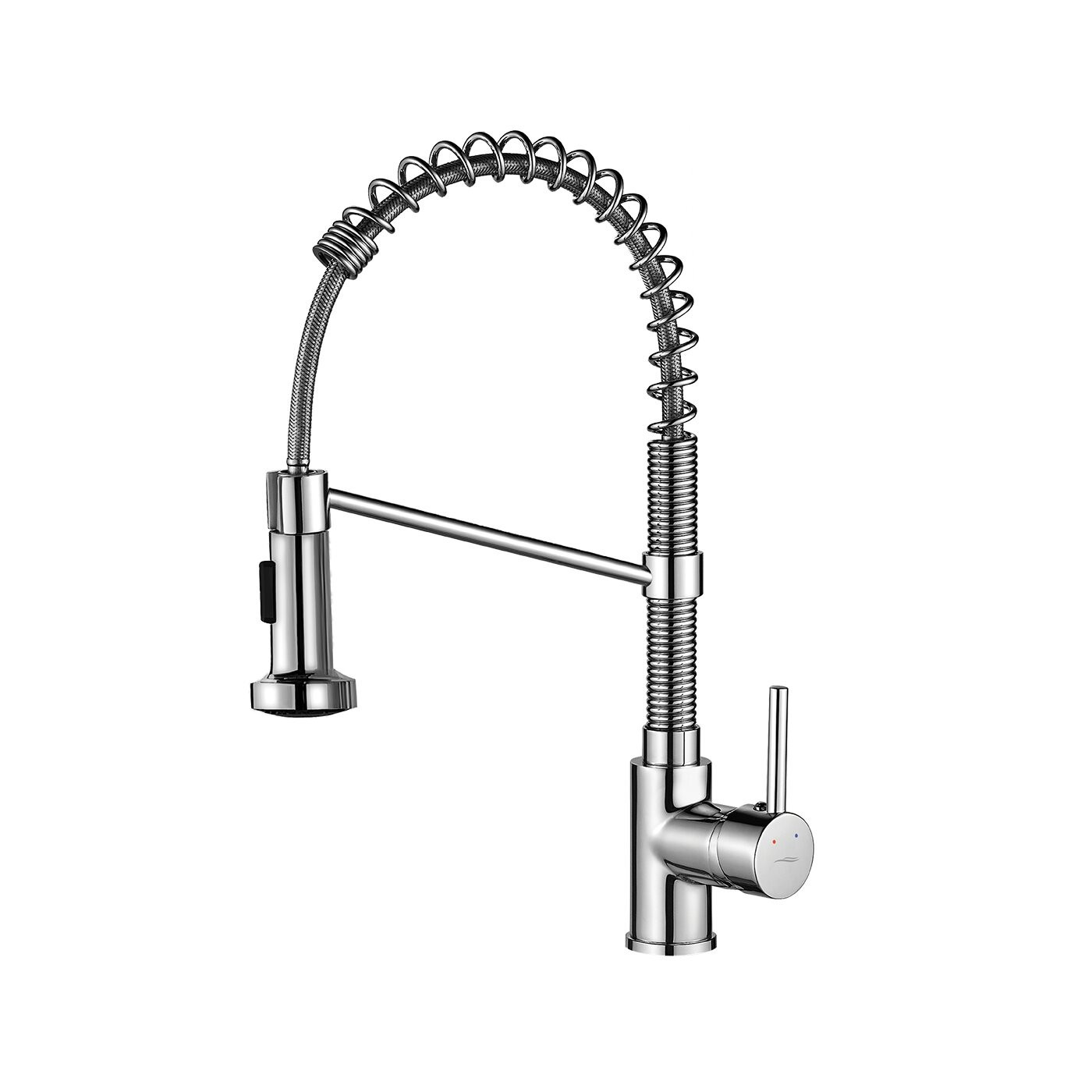 Bateria Zlewozmywakowa Stojąca Sprężyna Chrom LOCO Kuchinox Bateria Zlewozmywakowa Stojąca Sprężyna Chrom LOCO Kuchinox