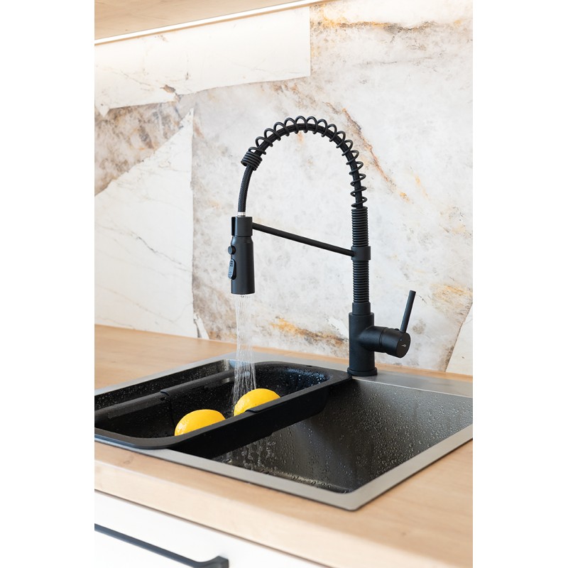 Bateria Zlewozmywakowa Stojąca Sprężyna SERPEN Laveo Bateria Zlewozmywakowa Stojąca Sprężyna SERPEN Laveo