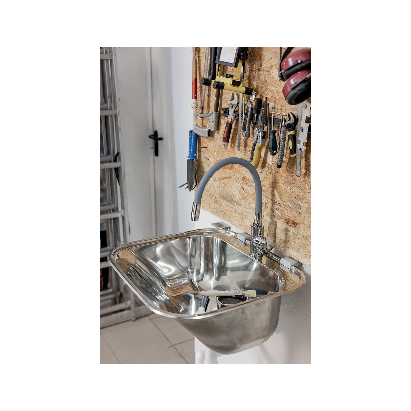 Zlewozmywak Jednokomorowy Stalowy INOX CHIOS Kuchinox