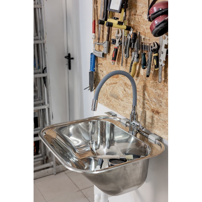 Zlewozmywak Jednokomorowy Stalowy INOX CHIOS Kuchinox