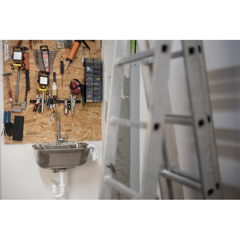 Zlewozmywak Jednokomorowy Stalowy INOX CHIOS Kuchinox