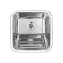 Zlewozmywak Jednokomorowy Stalowy 45x45cm INOX CHIOS Kuchinox Zlewozmywak Jednokomorowy Stalowy 45x45cm INOX CHIOS Kuchinox